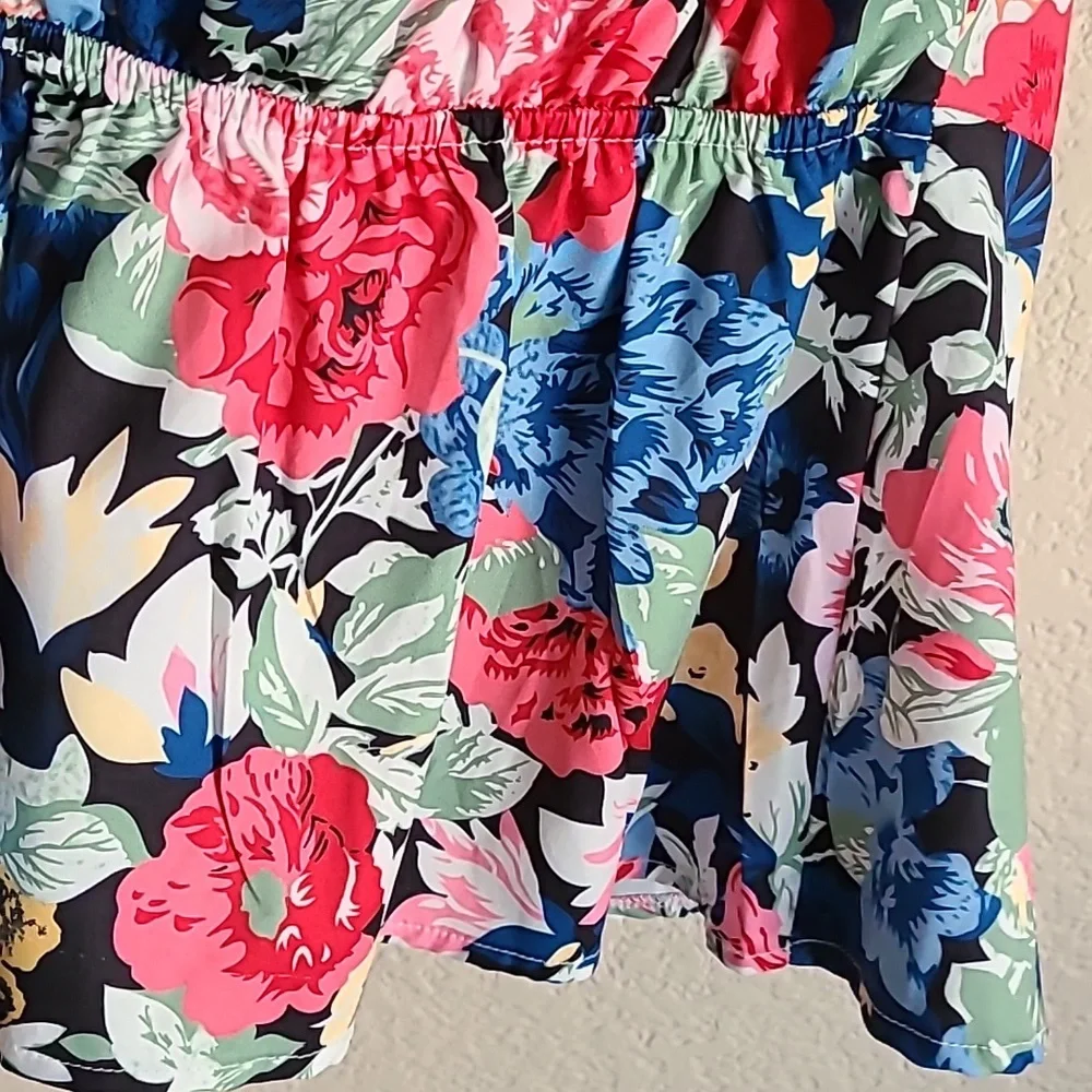 Shein floral off the shoulder blouse - Picture 5 of 5